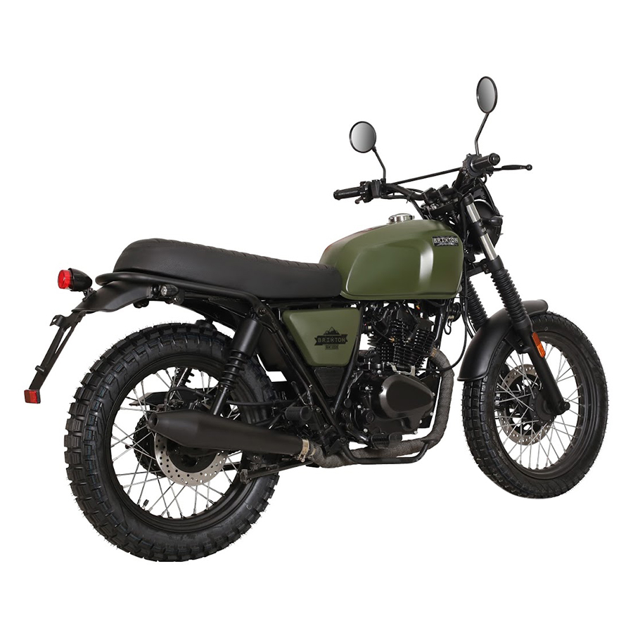 Xe Mô Tô Brixton Scrambler BX150X - Xanh Lục