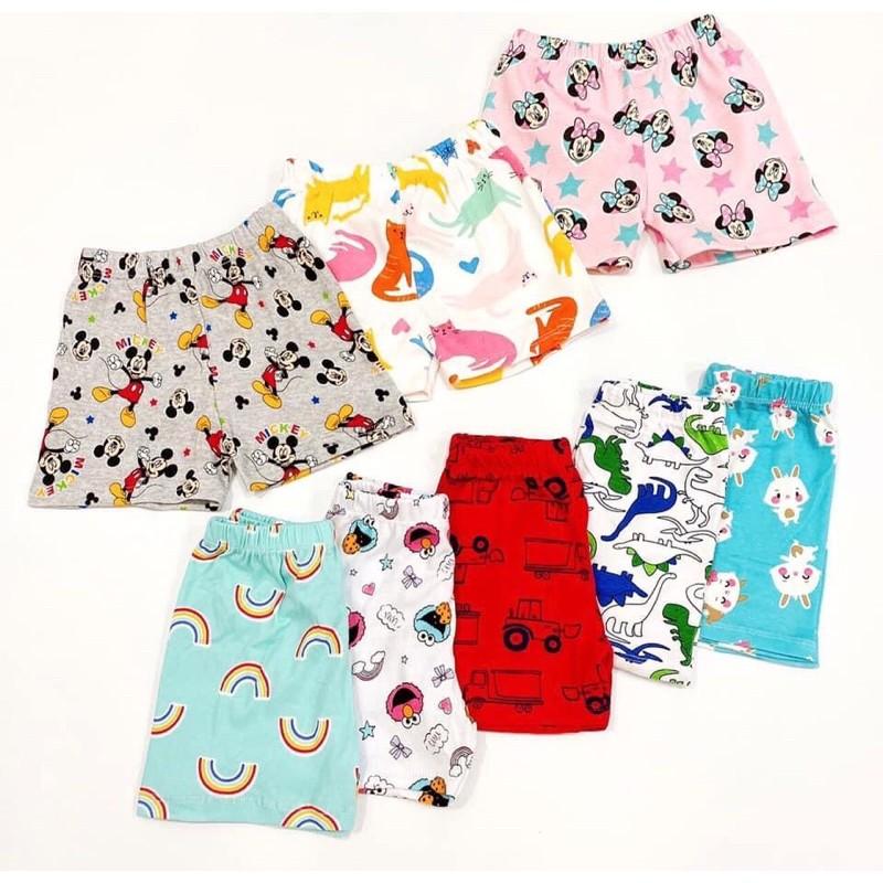 Combo 10 quần đùi bozip cho bé
