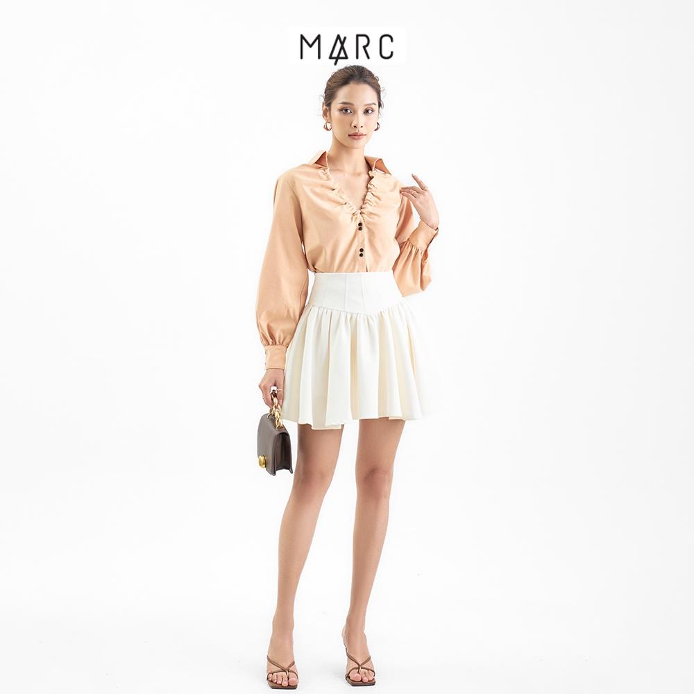 Váy nữ MARC FASHION mini rã hông xếp li FAST110822