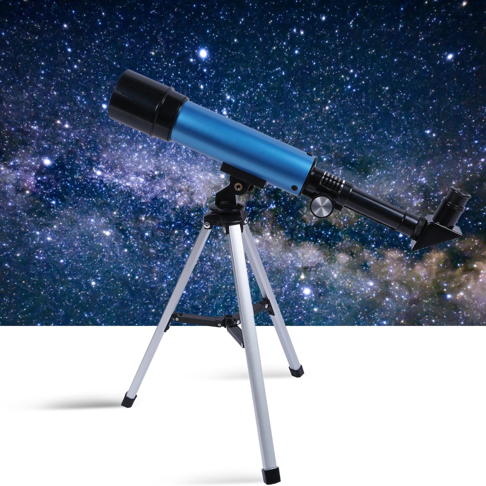 50360 HD Astronomical Monocular Telescope w/Two Eyepieces Tabletop Tripod