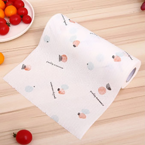 25cm | Cuộn giấy lau nhà bếp đa năng vải không dệt có thể tái sử dụng nhiều lần