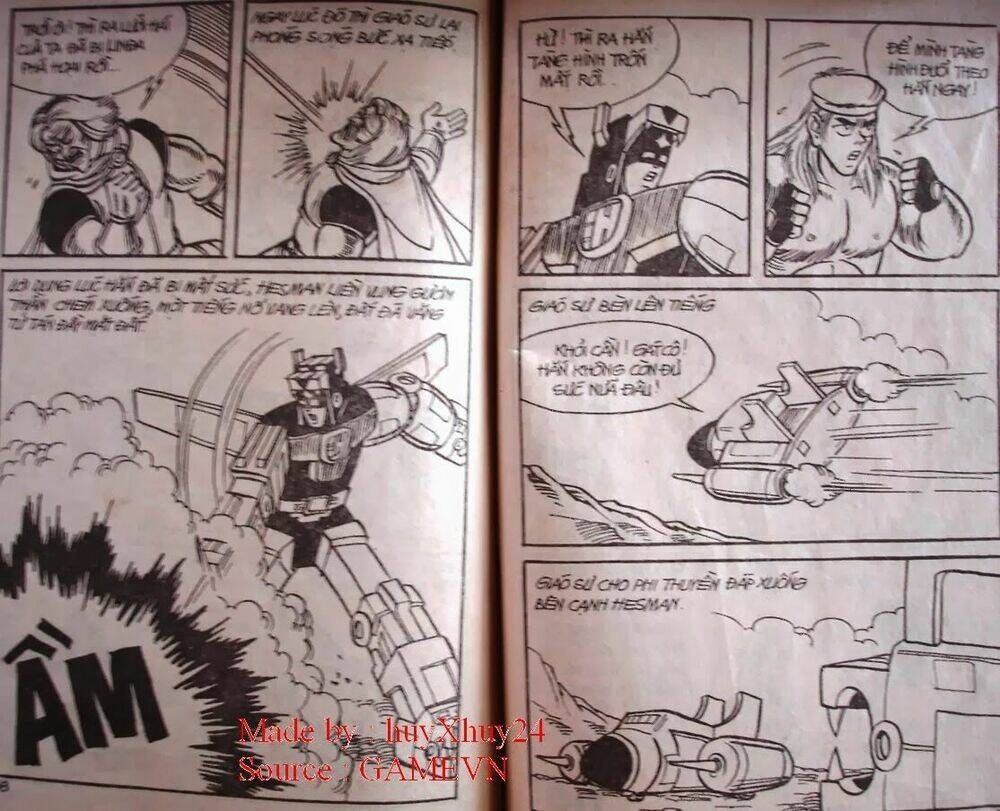 dũng sĩ hesman chapter 29 33
