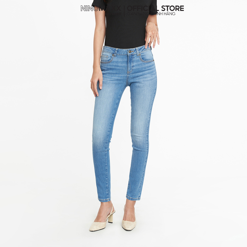 N&amp;M Quần jean Basic Nữ form slim 2203050