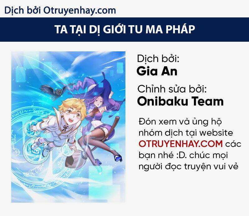 ta học ma pháp tại dị giới chapter 3 1