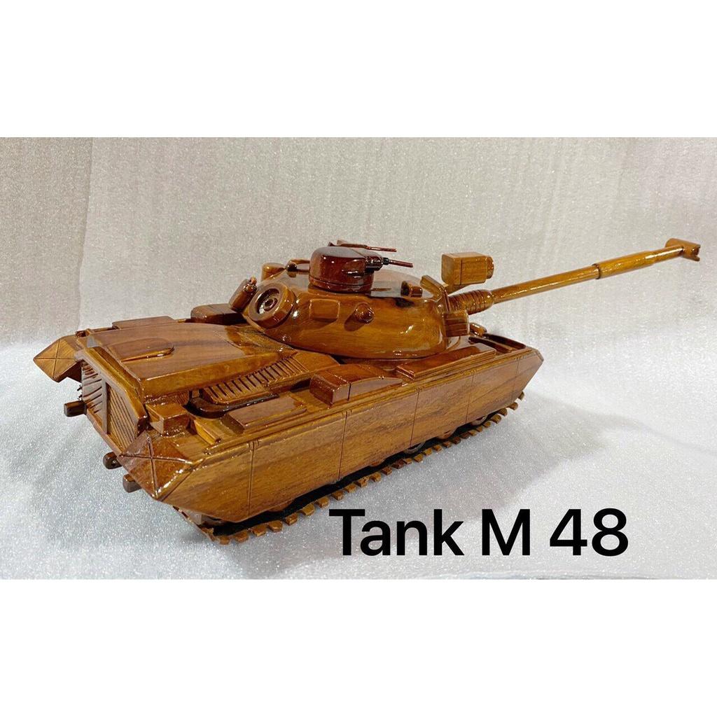 Tank M48 - Đồ gỗ mỹ nghệ