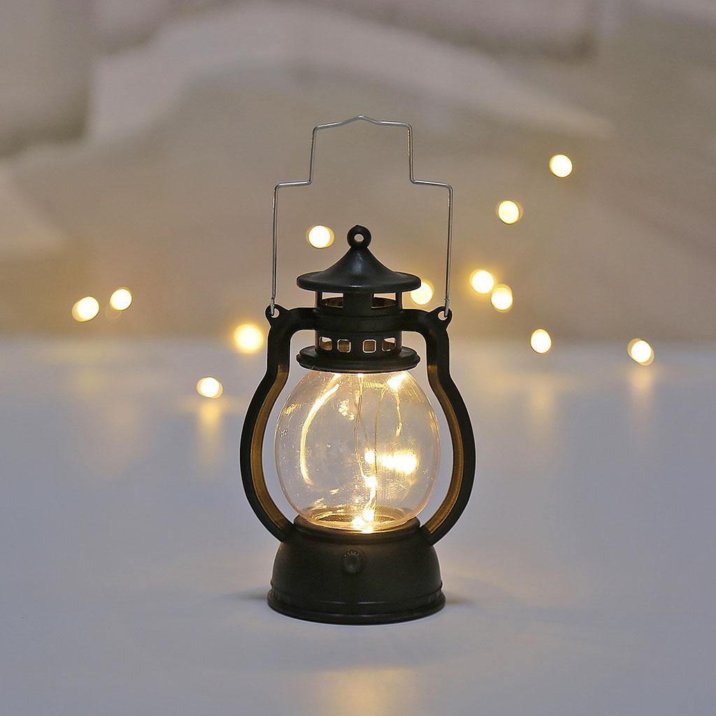 2-5pack Decorative Oil Lamp Christmas LED Lantern Lamp Hanging Lantern for Home