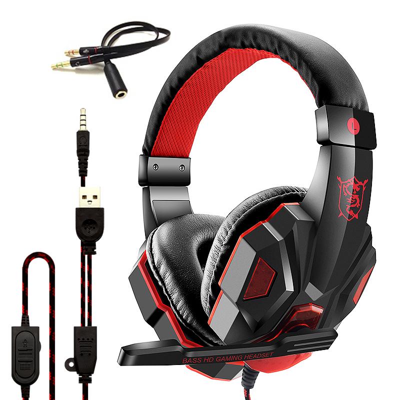 Dữ Liệu Ếch Tai Nghe Chơi Game Cho PS4 Tai Nghe Có Mic Dành Cho Sony PS4 PS3 Cho Nintend Công Tắc Cho Xbox 1 Tai Nghe cho Máy Tính