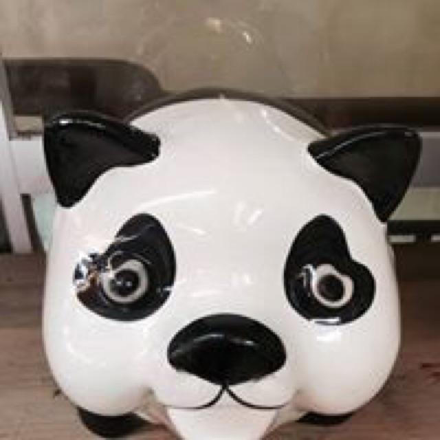 Bộ 3 lợn tiết kiệm hình gấu trúc