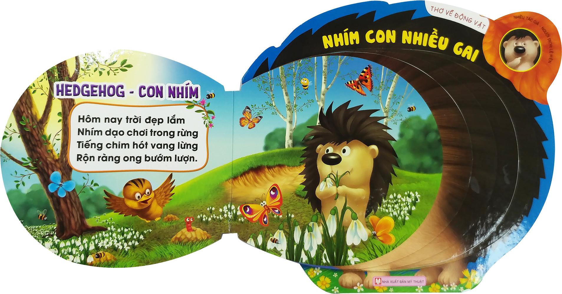 Thơ Về Động Vật - Nhím Con Nhiều Gai