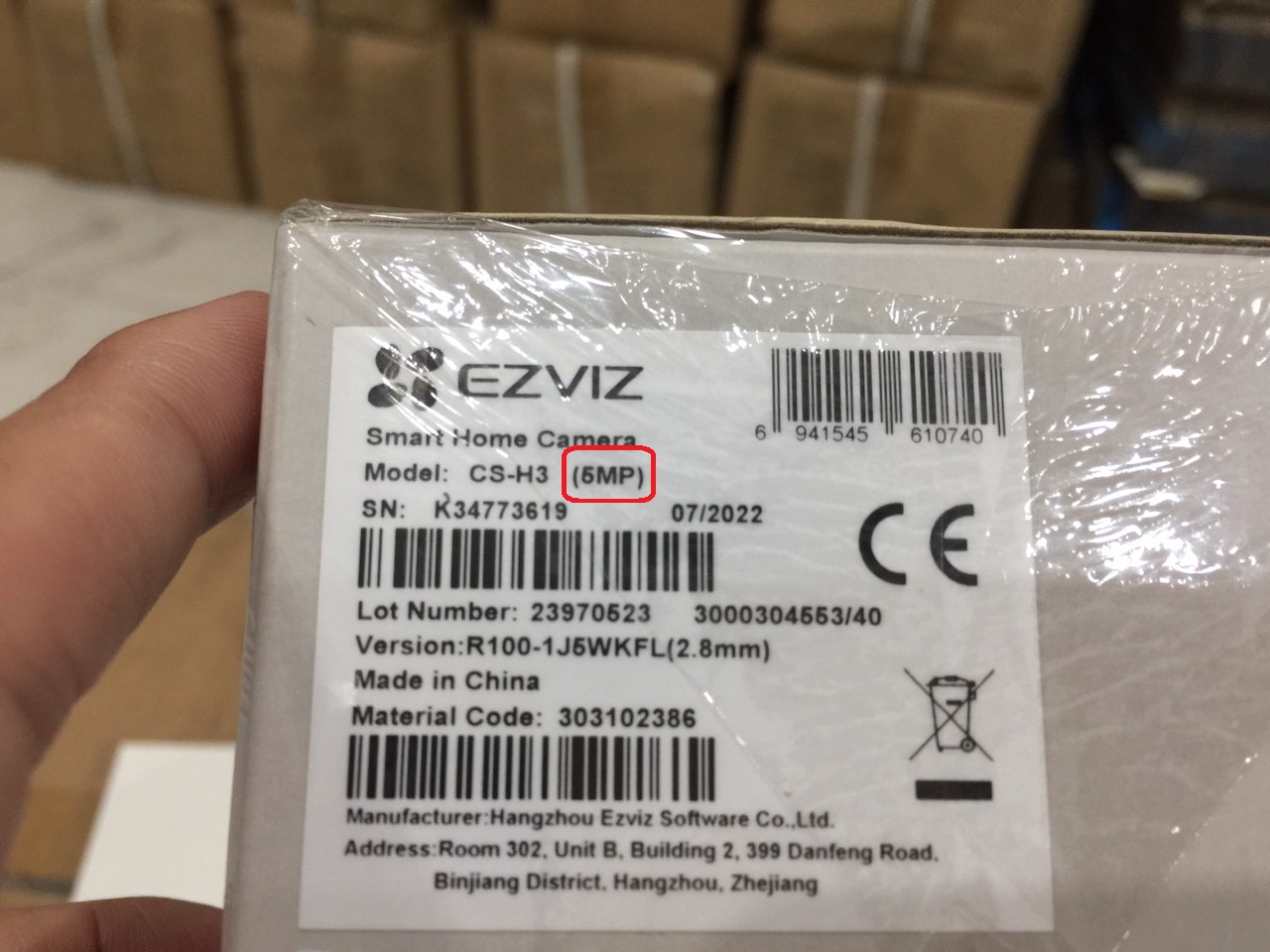 {H3 3K} camera wifi hikvision ezviz ngoài trời CS-H3-R100-1J5WKFL ra mắt Quí 4.2022 - Hàng chính hãng