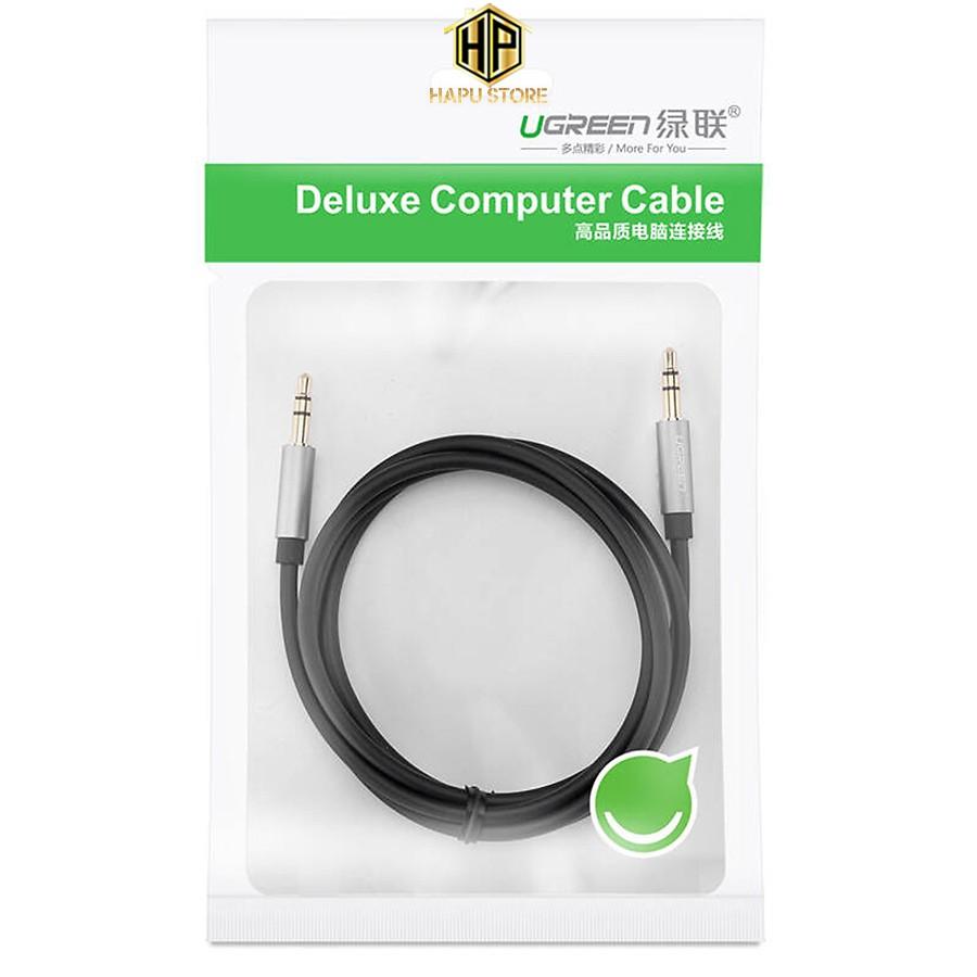 Cáp Audio 3.5mm tròn Ugreen 10734 dài 1,5m chính hãng - Hàng Chính Hãng