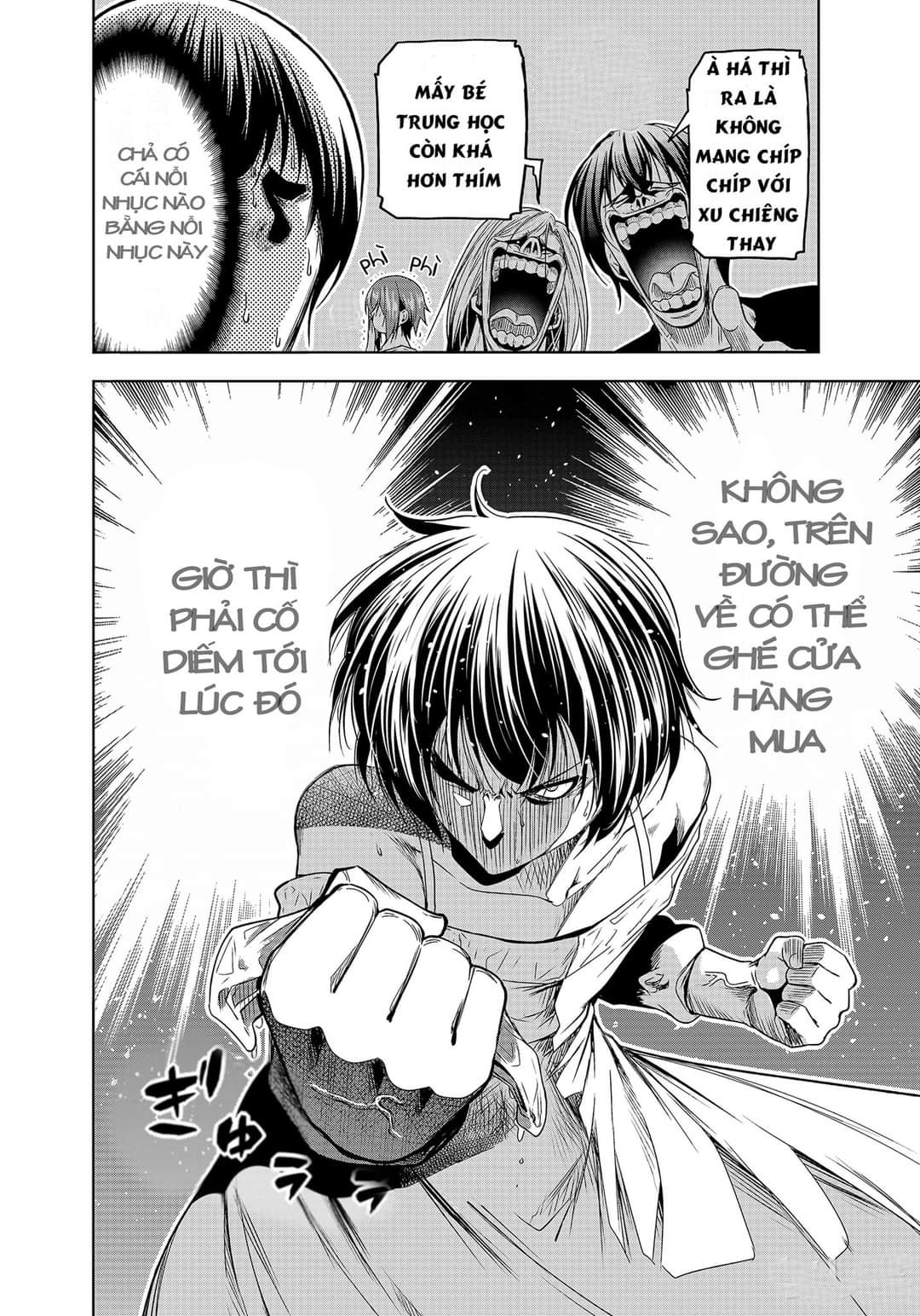 cô gái thích lặn - grand blue chapter 82 4