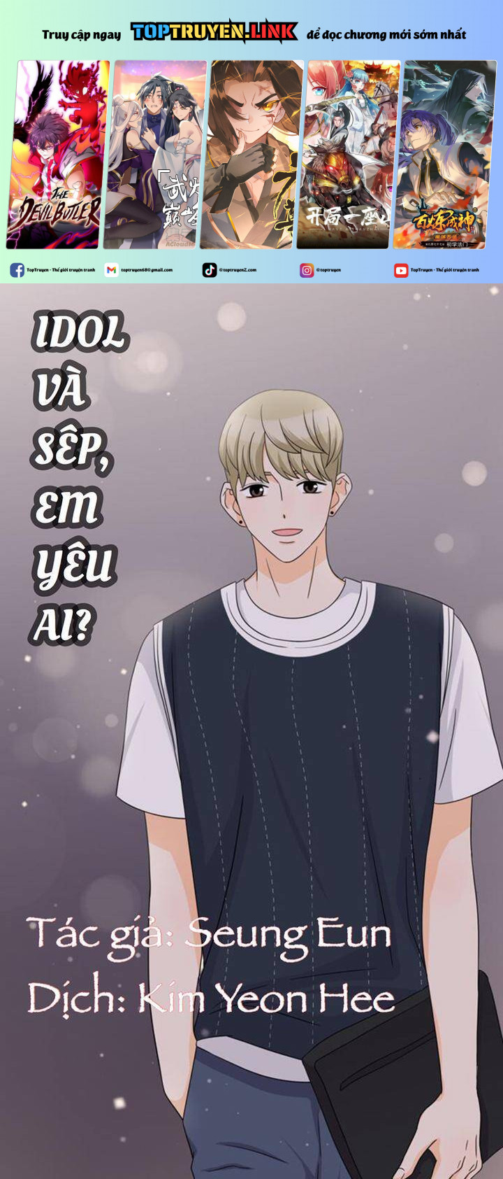idol và sếp, em yêu ai? chapter 106 1