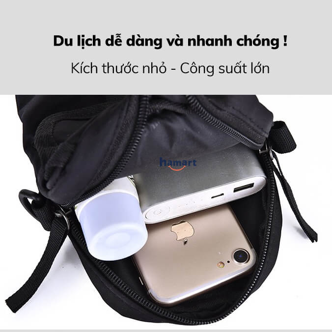 Túi Đeo Hông Mini Đựng Đồ Tiện Ích Hamart Túi Đa Năng Chạy Bộ Tuỳ Chỉnh Phong Cách Đeo Chéo Đeo Tay