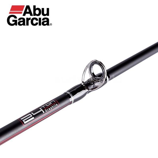 Cần câu cá lure ABU BLACKMAX dài 2m4 chính hãng có cả máy ngang và máy đứng y hình giá rẻ cần cực khoẻ