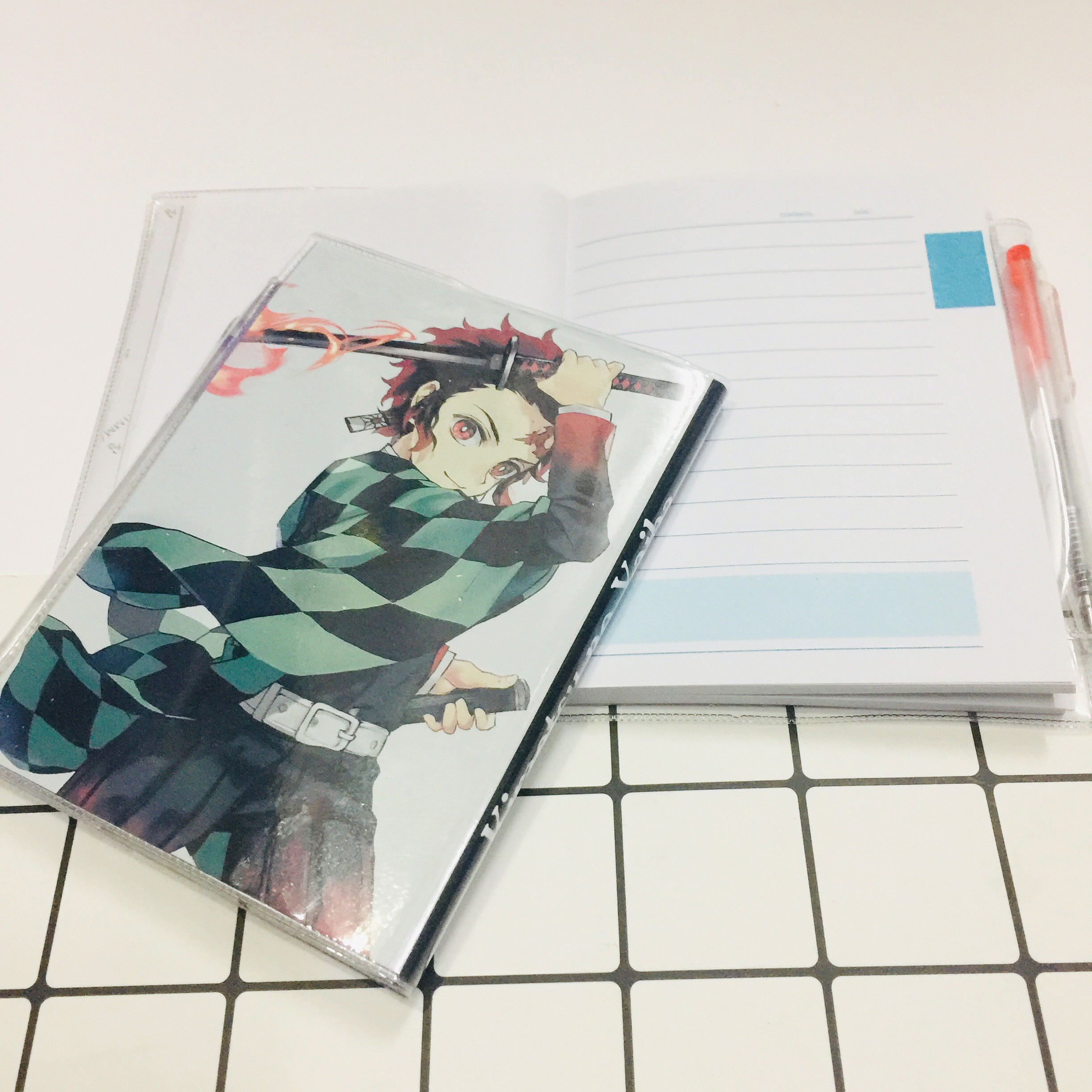 SỔ TAY NHỎ KÈM BÚT Kimetsu no Yaiba