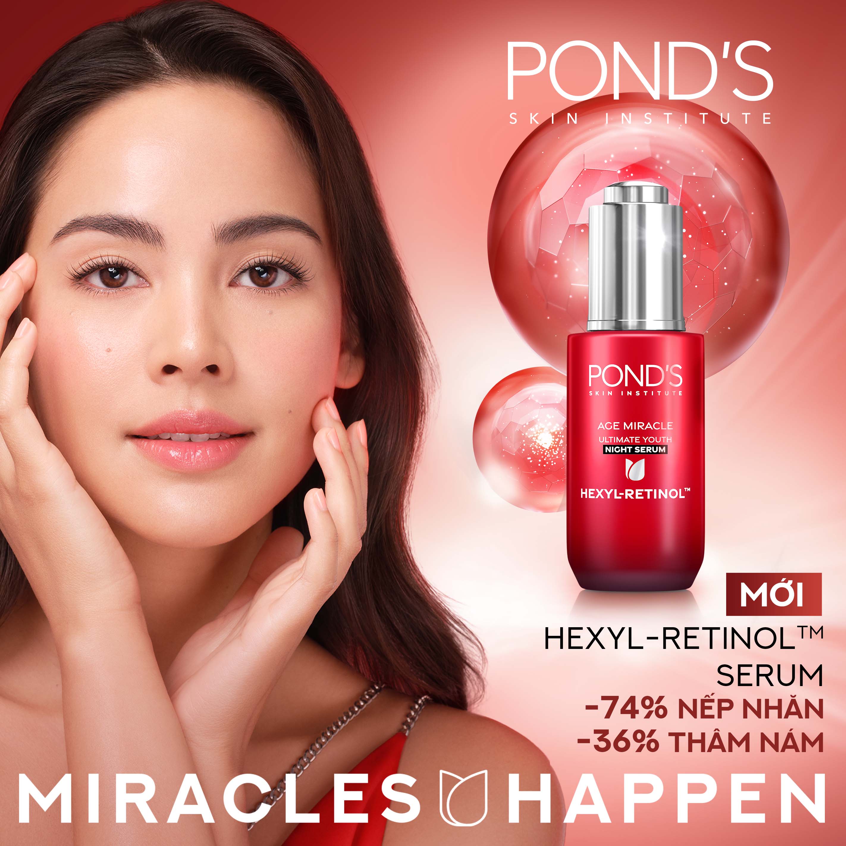 Serum Ngăn Ngừa Lão Hóa Pond'S Age Miracle Double Action (30ml)