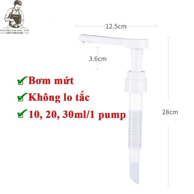 Pump Loại Ống Hút Lớn, Vòi Bơm Bình Bơm Sữa Đặc, Vòi Bơm Mứt