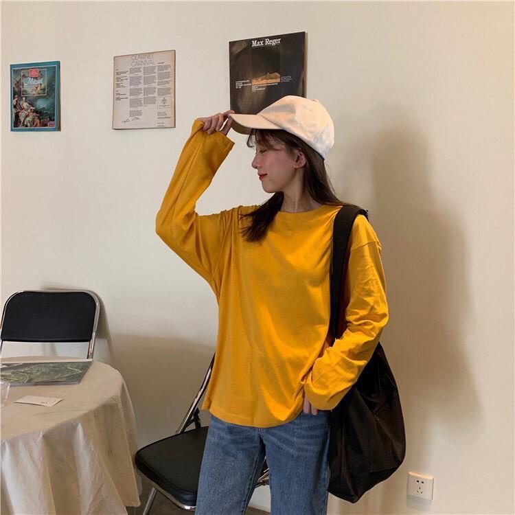 Áo thun unisex tay dài cá tính