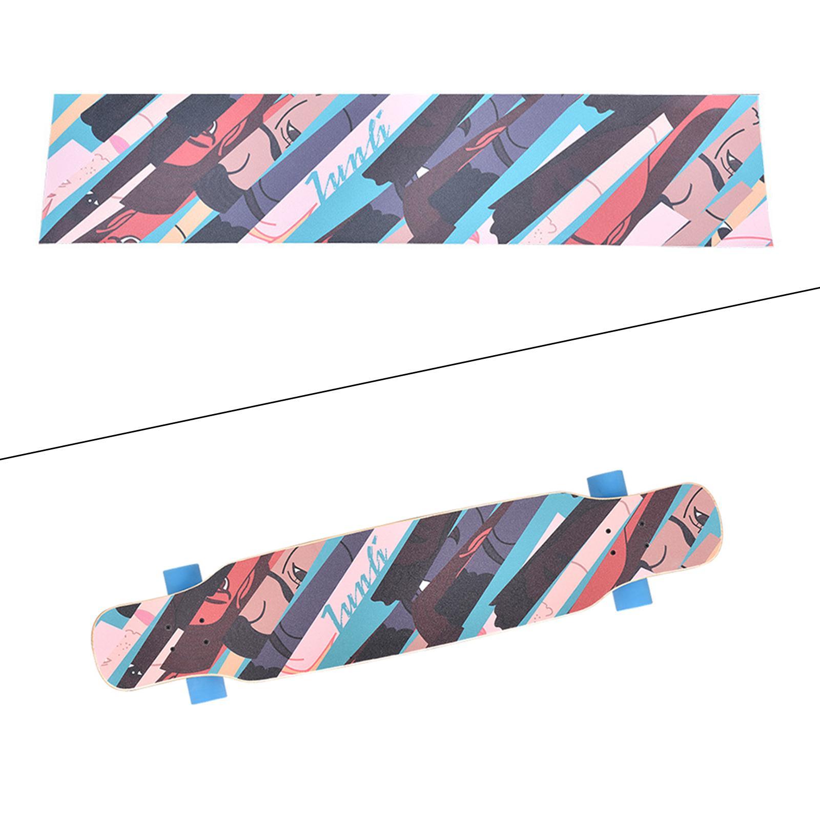 Skateboard Sandpaper, Scooter Grip Tape Longboard Griptape for Skate Board Deck Dancing Board