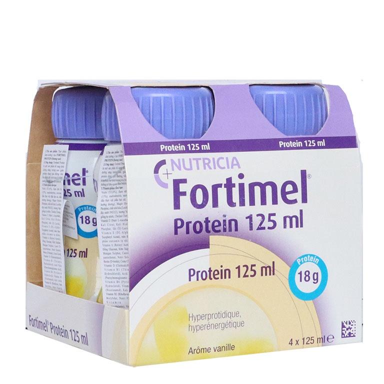 Sữa fortimel protein 125ml pha sẵn dinh dưỡng cho người sau phẫu thuật, mới ốm dậy và người cao tuổi