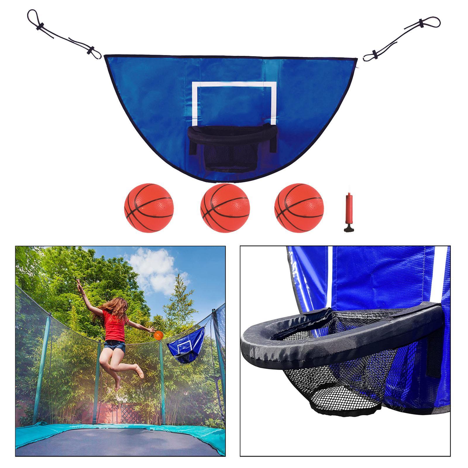 Basketball Hoop for Trampoline Easy Installation Waterproof Basketball Stand