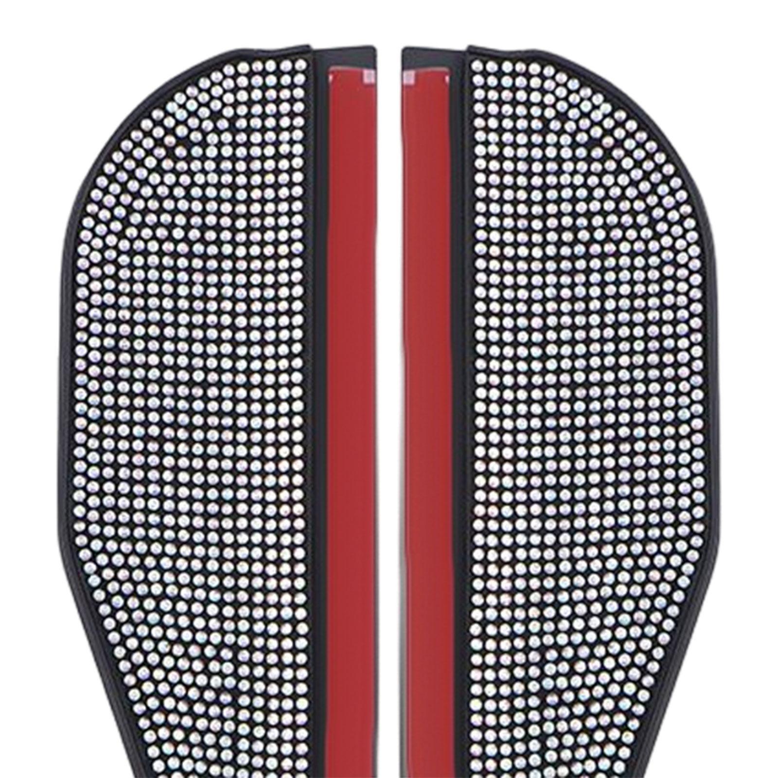 2x Universal Car Side Mirror Rain  Eyebrow Guard Accessories Protective Covers Sun Visor