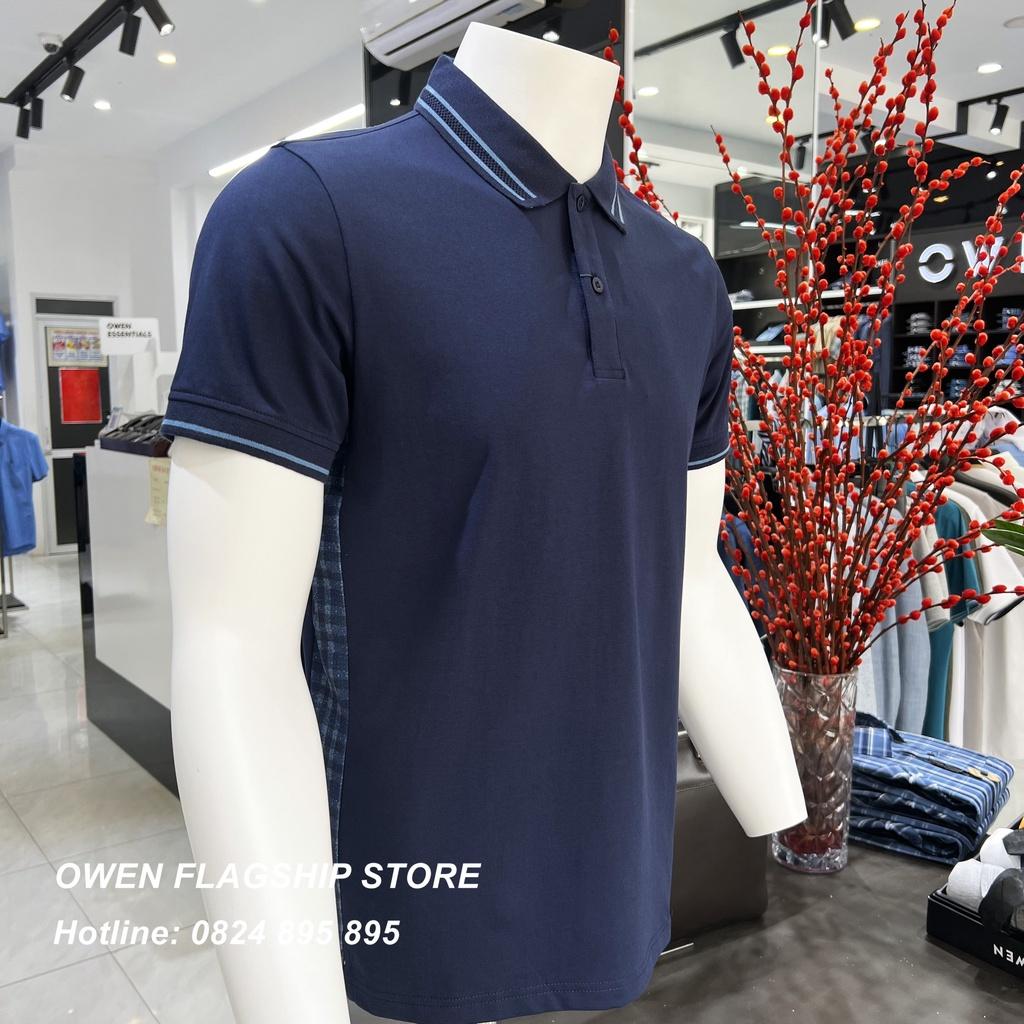 Áo Polo nam Owen chất Cotton thấm hút mồ hôi thoáng mát Mã APV231378