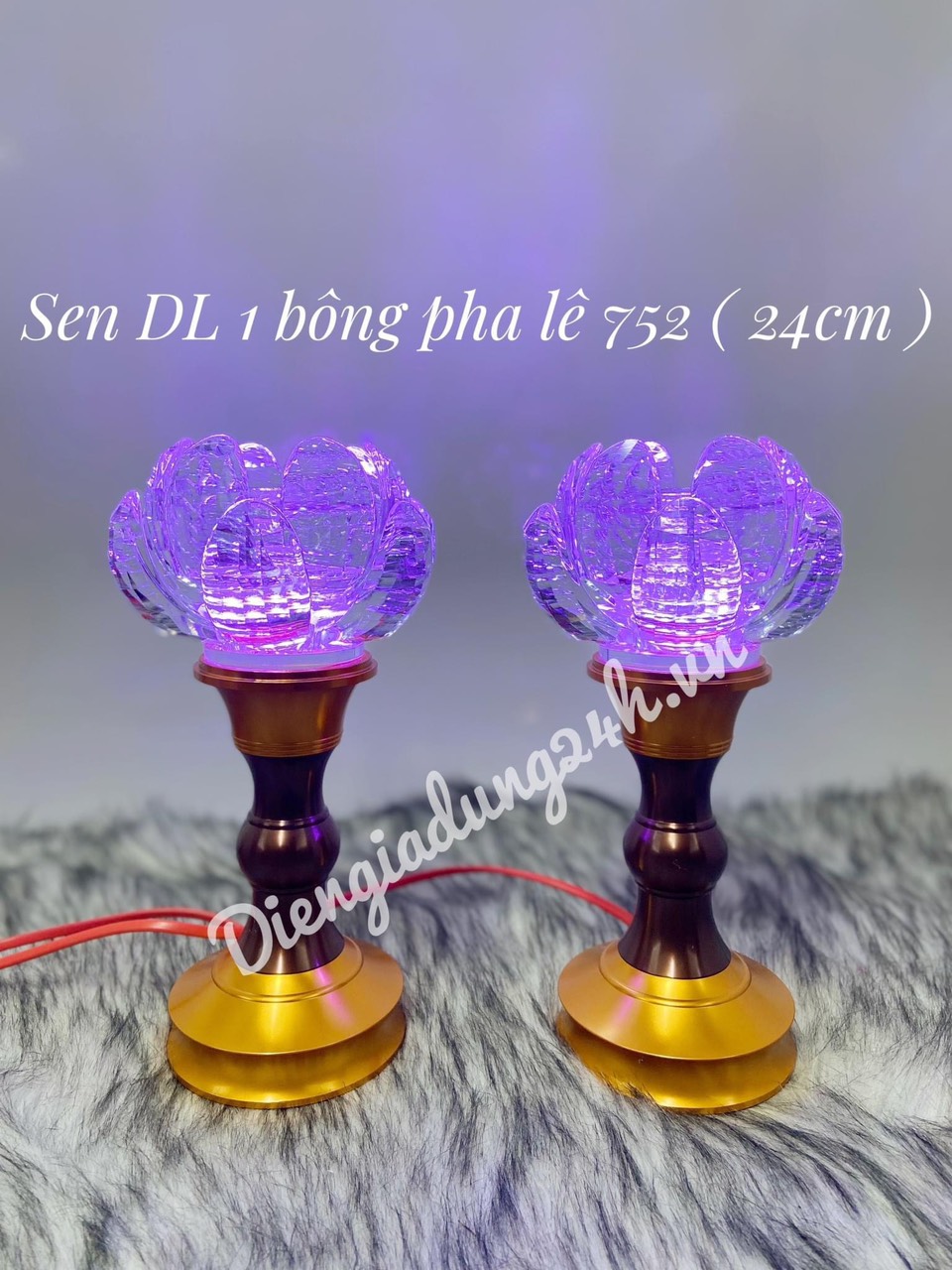 ĐÈN THỜ PHA LÊ CAO CẤP 752 1 CẶP