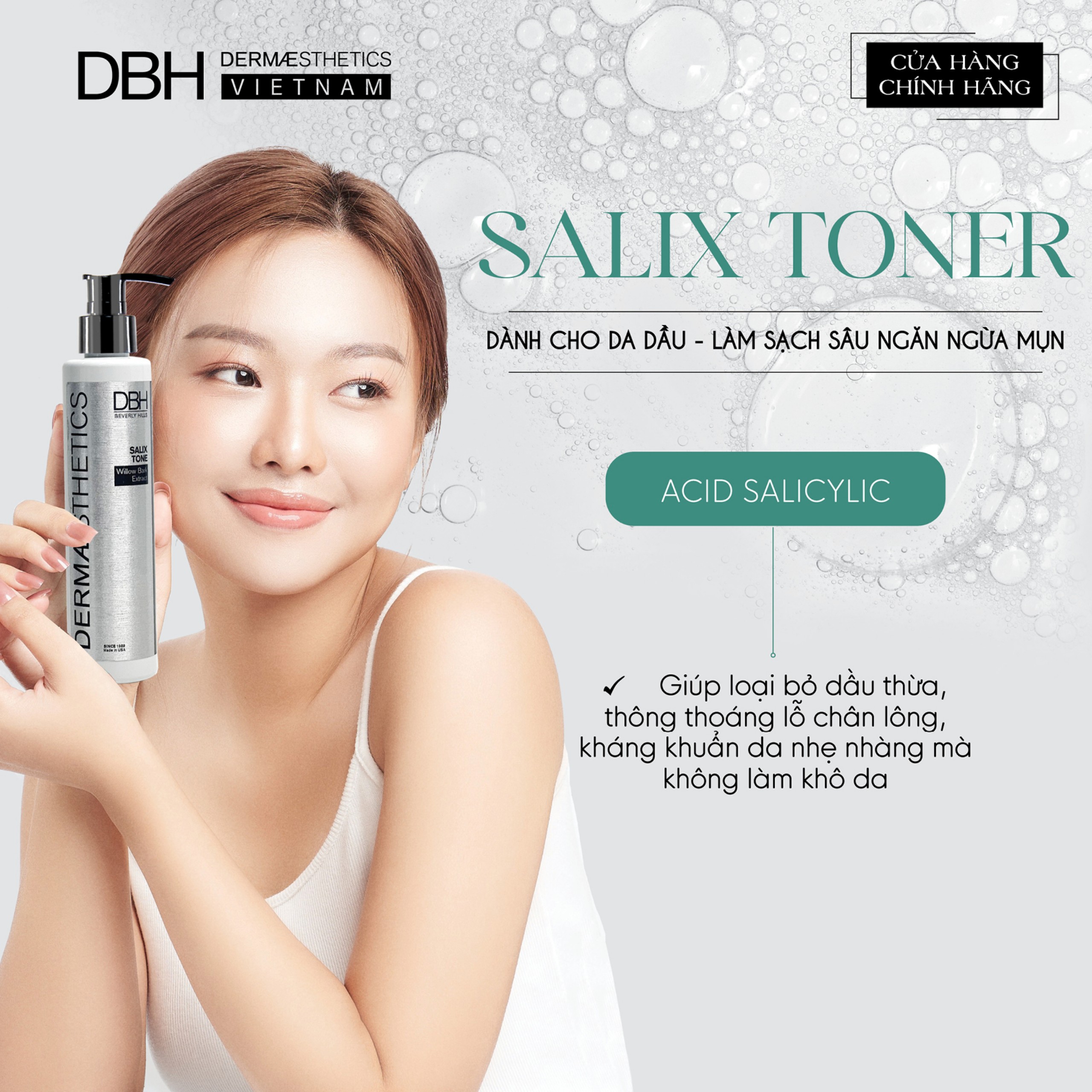 NƯỚC CÂN BẰNG DA SALIX TONER 6.0 OZ