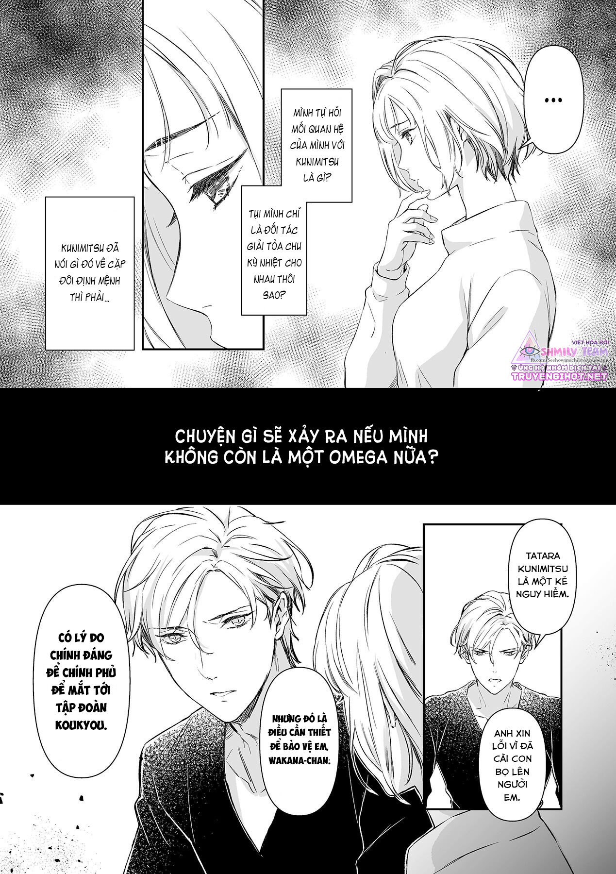Chàng Yakuza Và Nàng Omega chapter 7 - Trang 12
