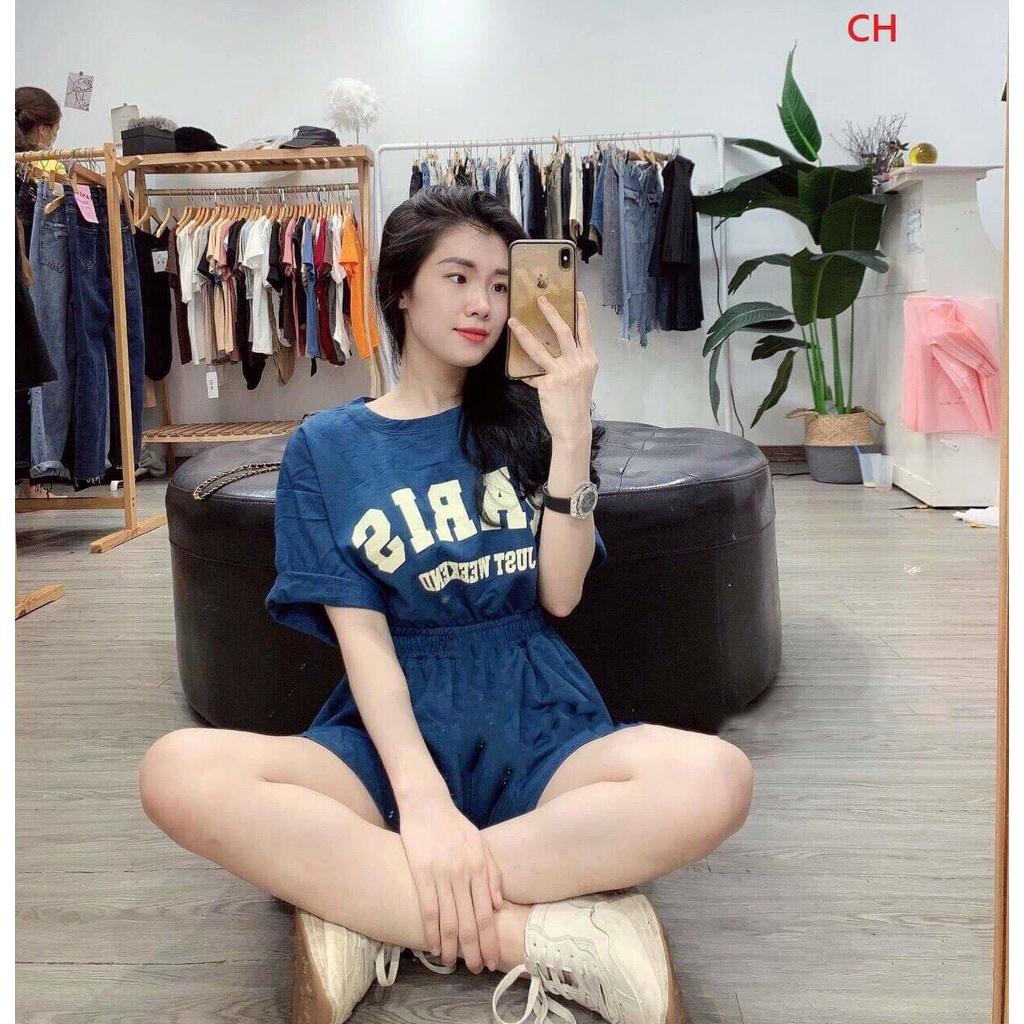 SÉT ÁO THUN VÀ QUẦN SOOC DÁNG THỤNG SIÊU XINH