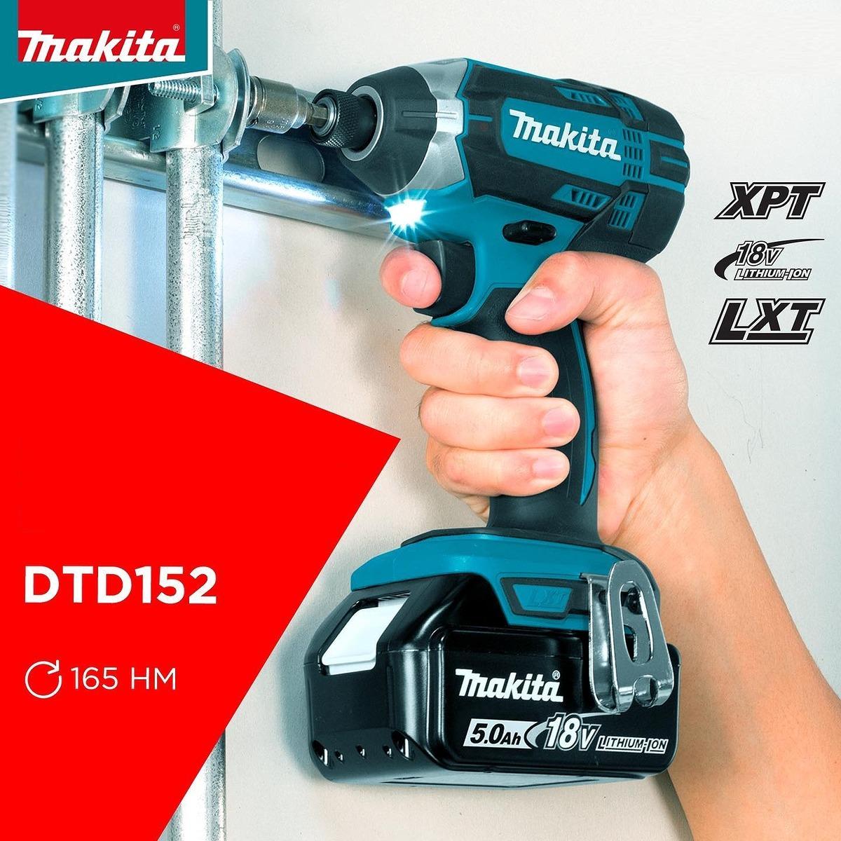 MÁY VẶN VÍT DÙNG PIN MAKITA DTD152RME - HÀNG CHÍNH HÃNG