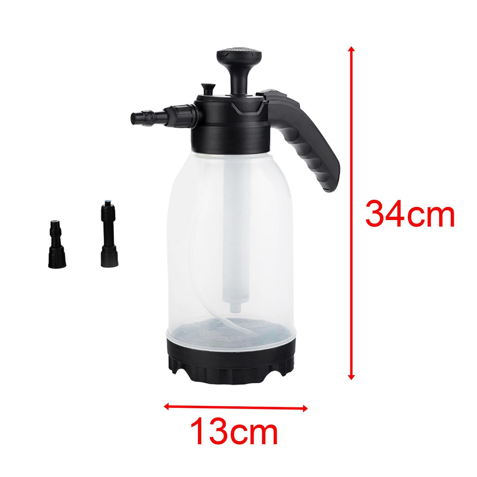 Foam Sprayer Watering Bottle 2000ml Manual Foaming Sprayer for Watering