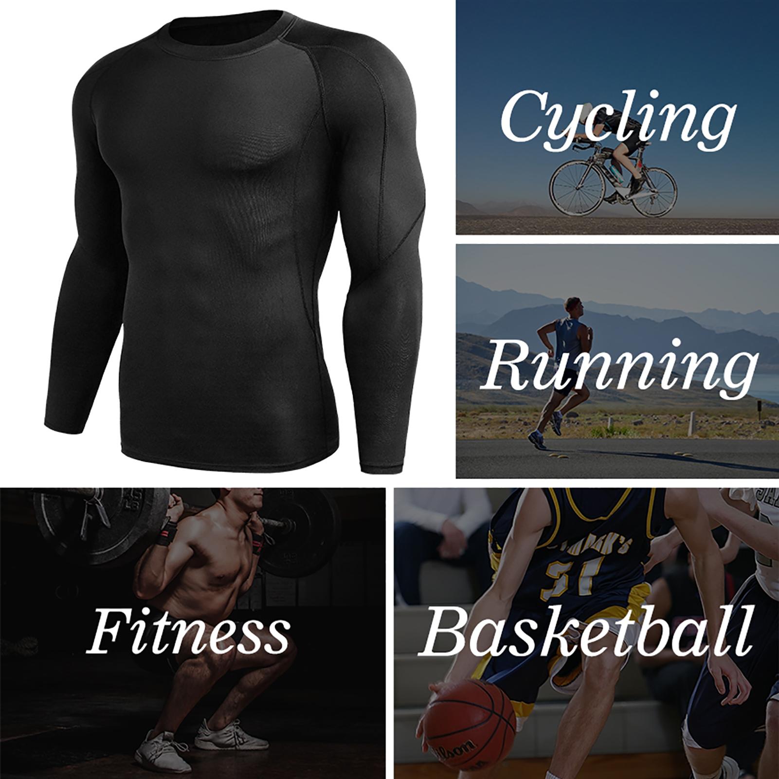 Áo thể thao nam tay dài vải thoáng khí, năng động