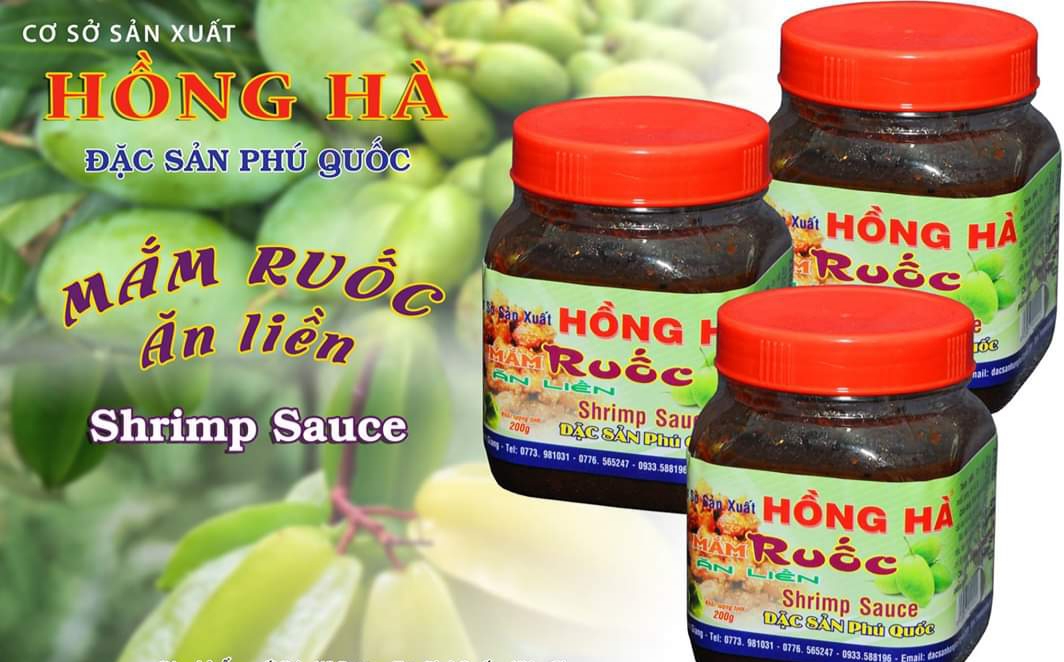 Combo 6 hũ mắm ruốc ăn liền Hồng Hà