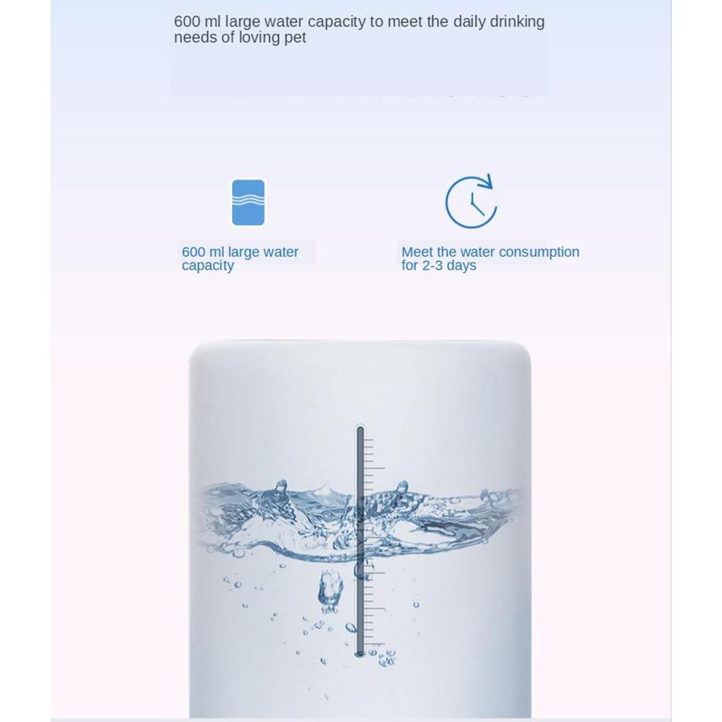 Cat Dog Feeder 2 In 1 Automatic Water Bowl And Food Bowl Double Pet Bowls - Spine Protective Food Bowl & Automatic Water Dispenser