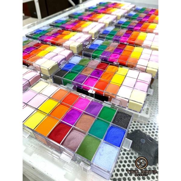 Set bột 24 màu, bộ bột màu, dẽo mịn, làm hoa đắp bột