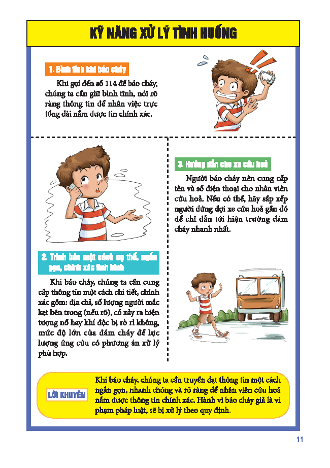 Sách - Sách Tranh Giáo Dục An Toàn Cho Học Sinh - An Toàn Phòng Cháy Chữa Cháy