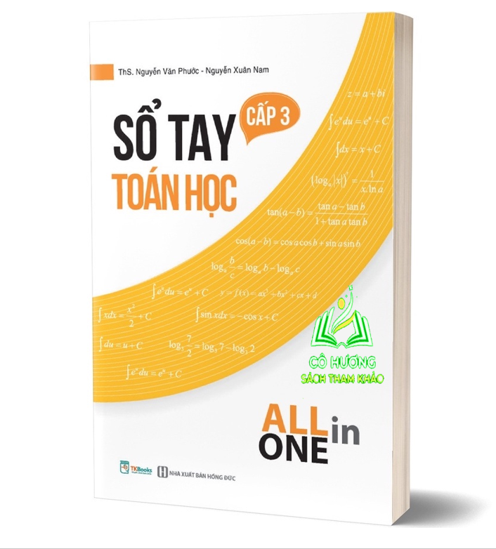 Hình ảnh Sách - Trọn bộ Sổ tay Toán học + Vật lý + Hóa học Cấp 3 - All In One (Khối A0, A1, C1, C2, D1) - MC