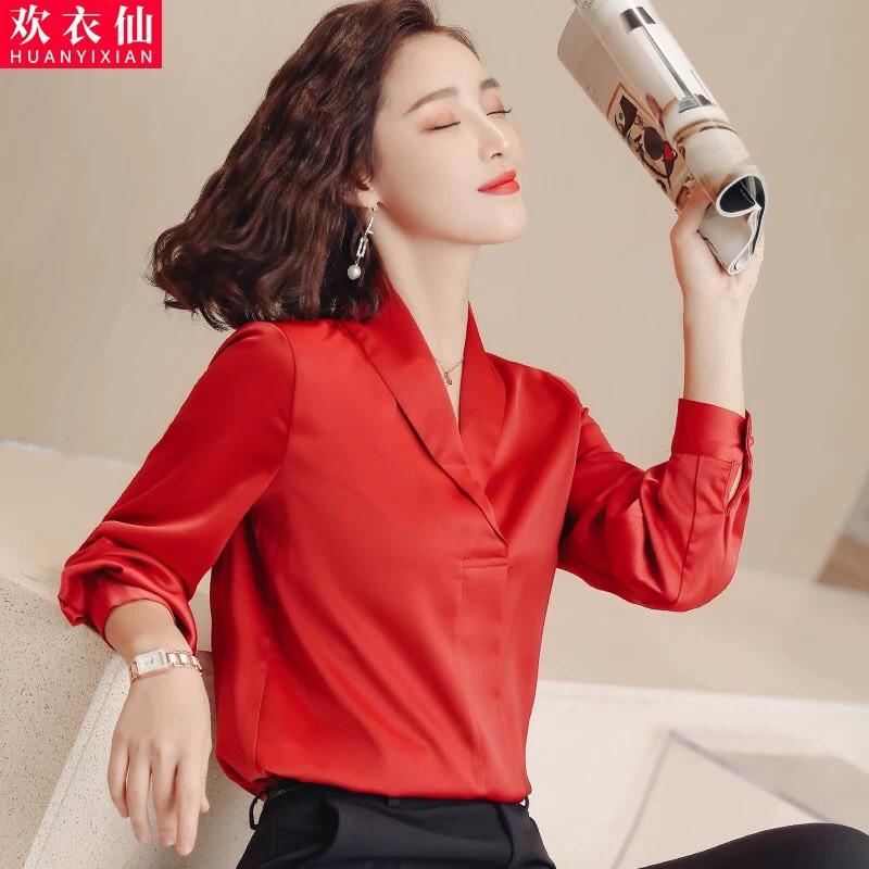 Áo sơ mi công sở tay dài - sang trọng - quý phái mẫu mới nhất 2019