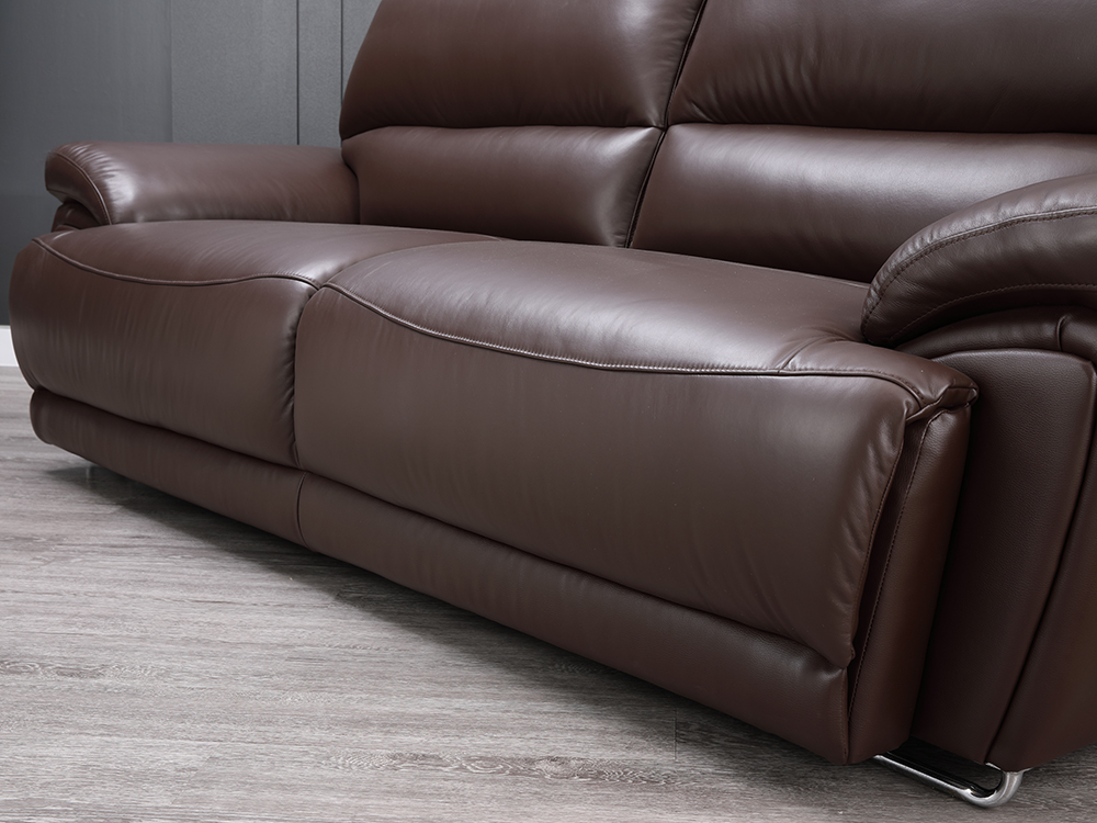 Ghế sofa đôi SOPRANO đệm bọc Da Thật, khung gỗ chắc chắn | Index Living Mall - Phân phối độc quyền tại Việt Nam