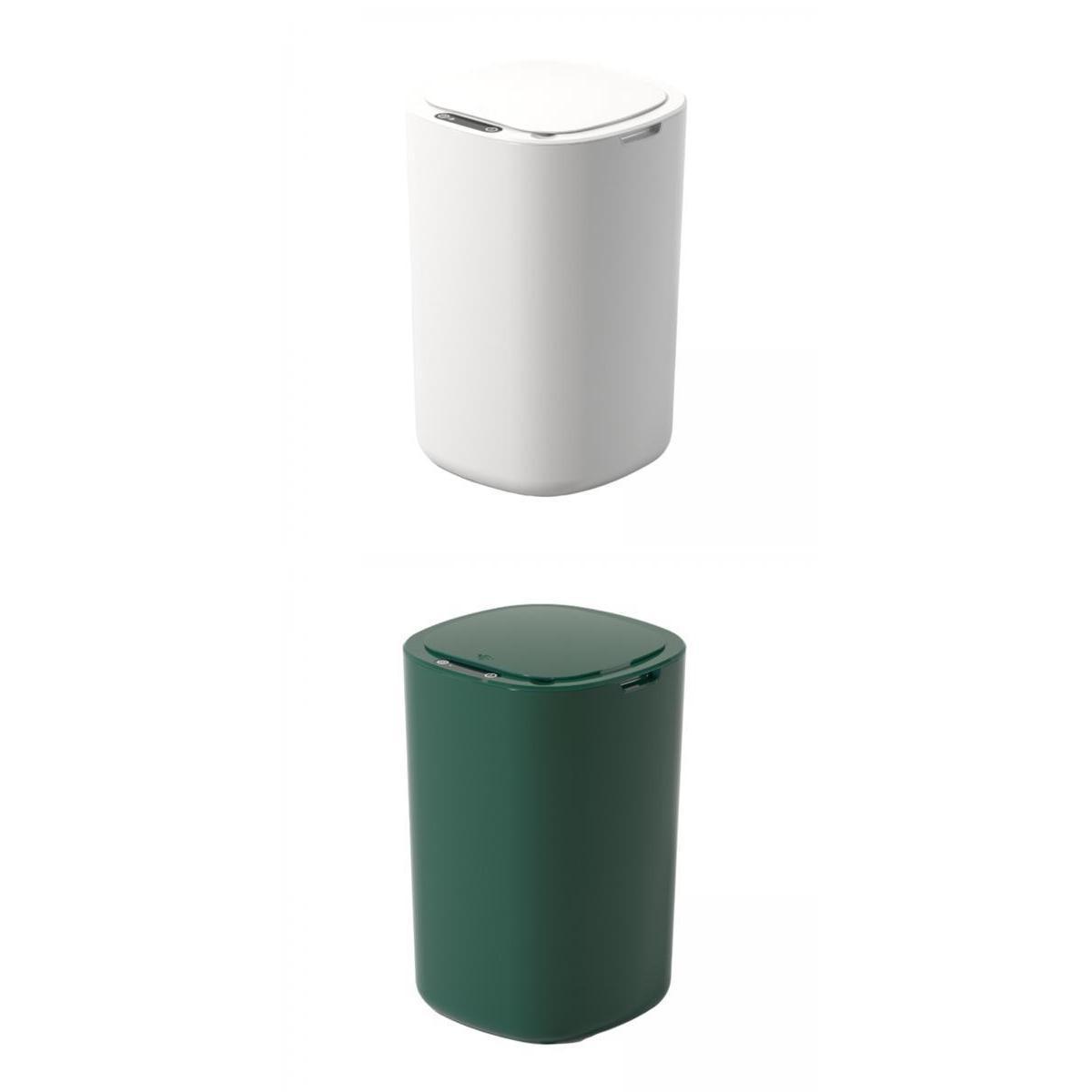 2x Trash Can Save Space Trash Basket Waste Container for Office Home Kitchen