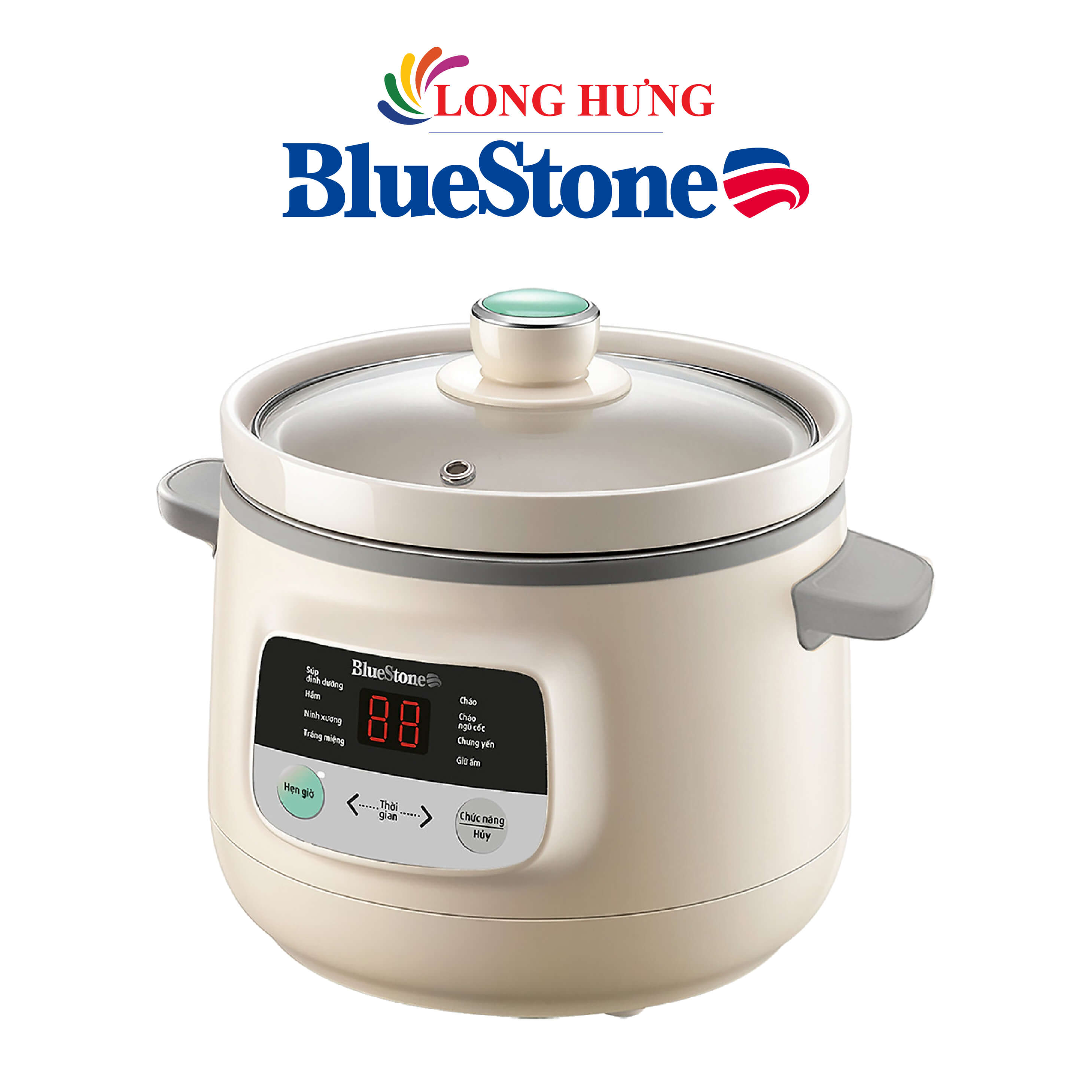 Nồi nấu chậm Bluestone 3 lít SCB-6123 - Hàng chính hãng