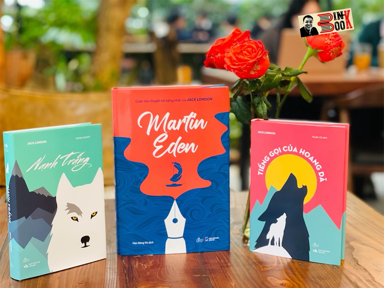 (Combo 3 cuốn bìa cứng Jack London) MARTIN EDEN, TIẾNG GỌI CỦA HOANG DÃ và NANH TRẮNG – GIEO Books