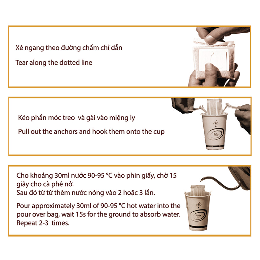 Cà Phê Phin Túi Lọc Baka