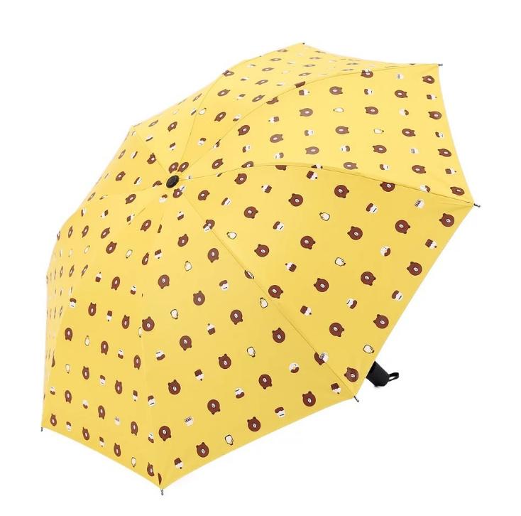 Dù Gấu Brown - Sản Phẩm Dù Thông Minh Kết Hợp Thời Trang Và Bảo Vệ Da Nắng Mưa - Chất Lượng Cao - Thông Minh Đầy Thời Trang