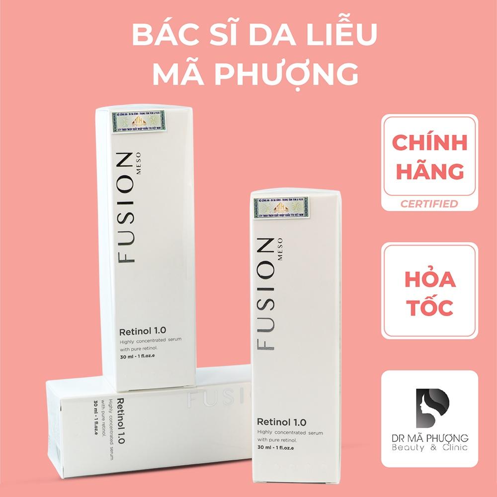 Retinol Fusion 1% Meso Therapy Kem dưỡng da, chống lão hóa, mờ nám, giảm mụn trẻ hóa làn da (30ml)