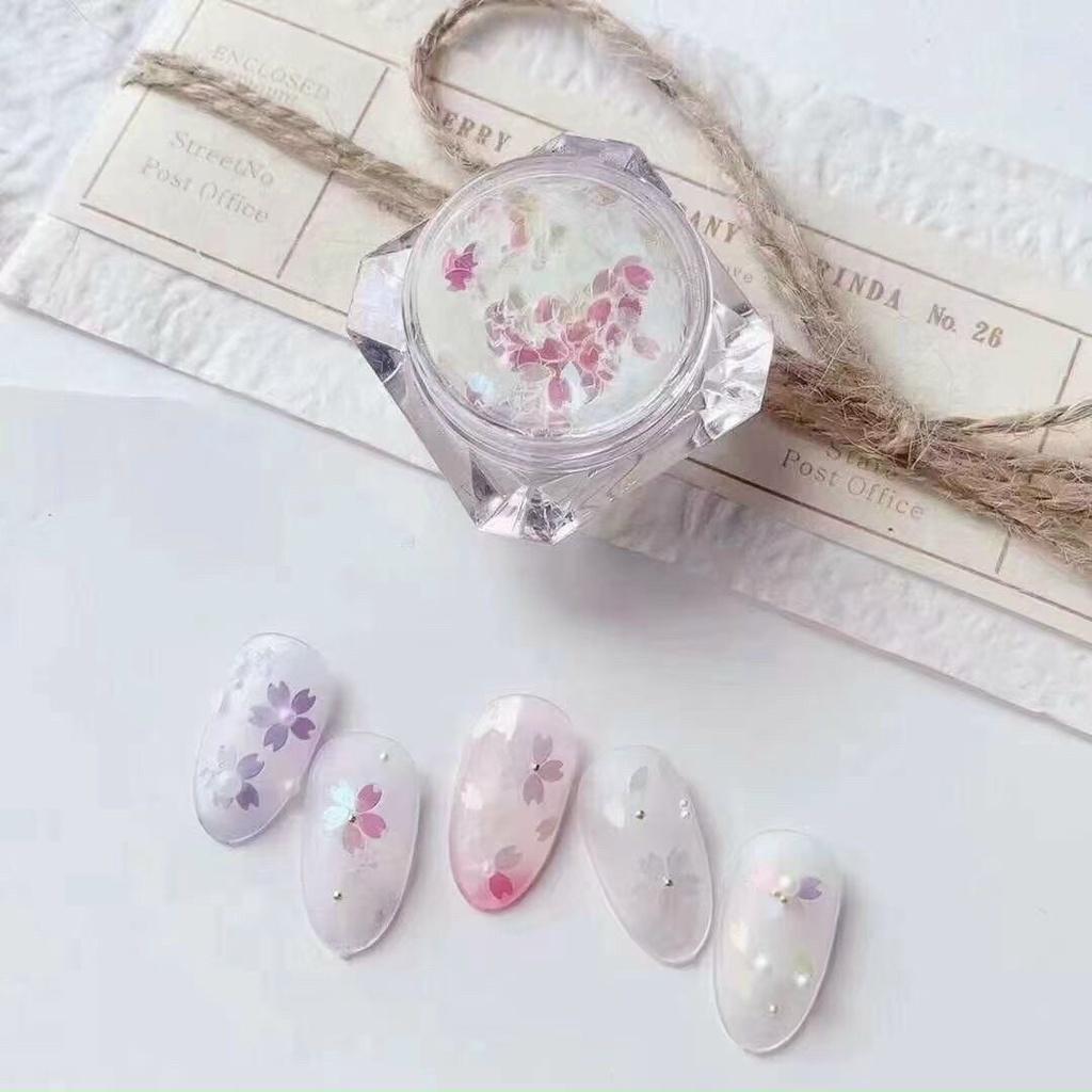 Set phụ kiện hoa đính móng dễ thương dành cho Nail