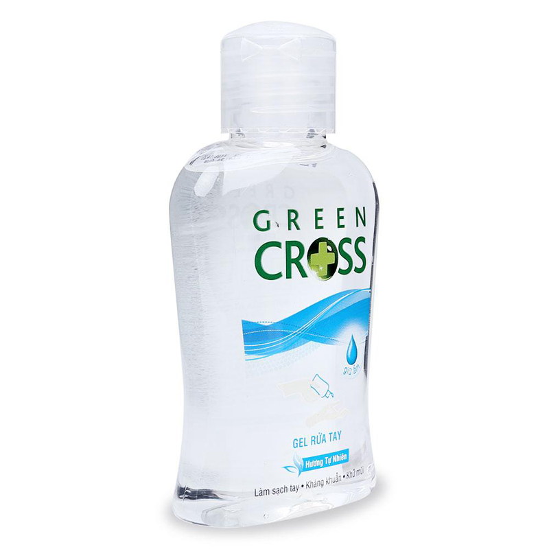 Gel Rửa Tay Green Cross Hương Tươi Mát Chai (100ml)